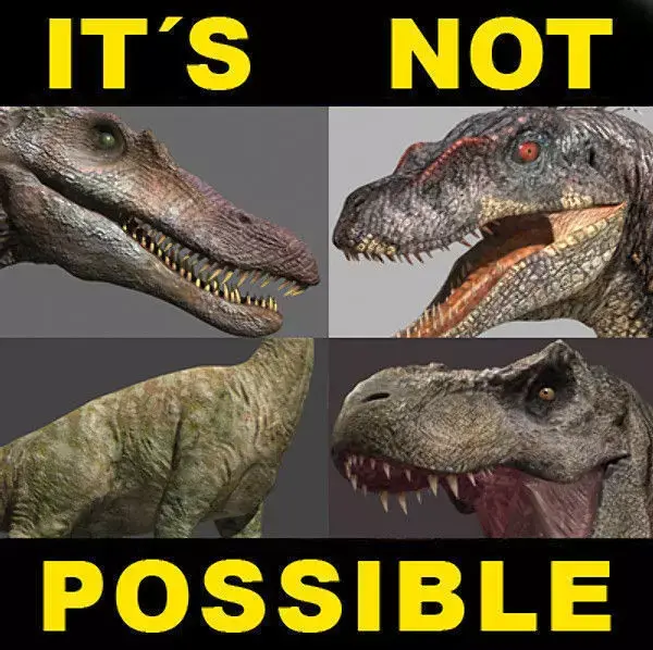 Incredible JP Dinosaur PACK - rex 3d model 3D model