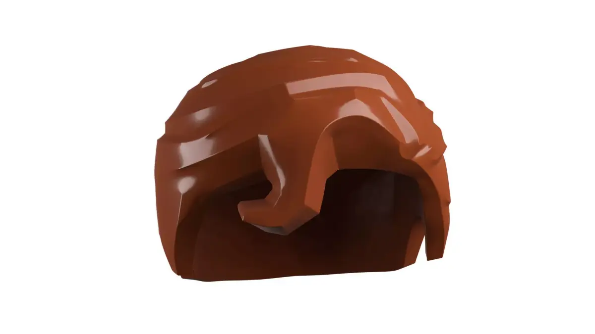 Custom3Dprint Minifigure Accessory - Minifigure Hair S2 - 019 3D print model