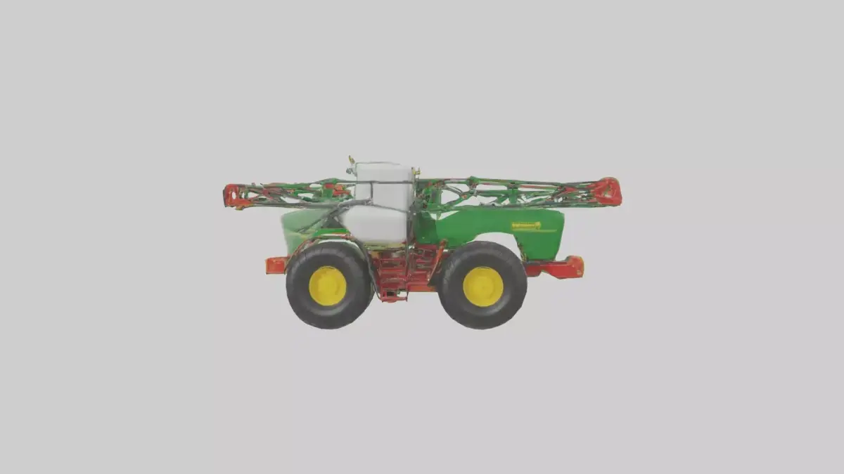 Cropsprayer Model 1 Low-poly 3D model