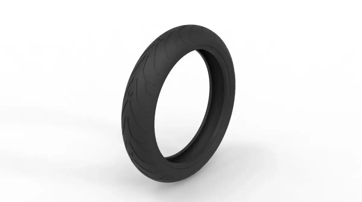 Pirelli Angel GT Front Motorcycle Tyre 3D model