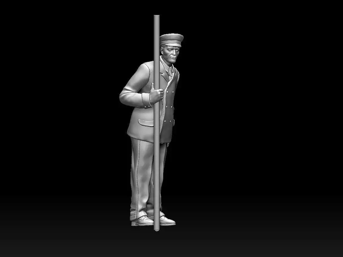 staff railway 3D print model purchase