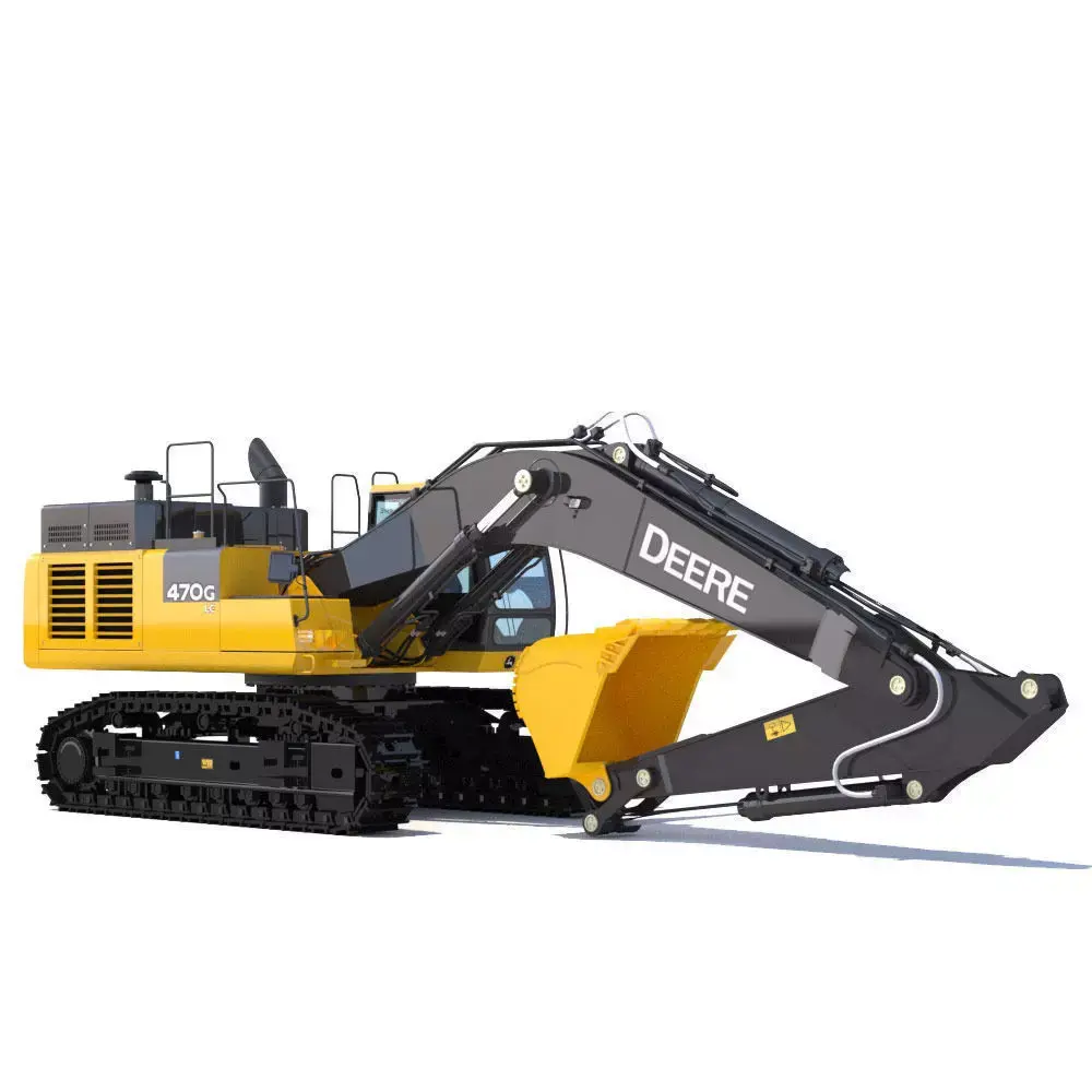 Excavator John Deere 470G 3D model