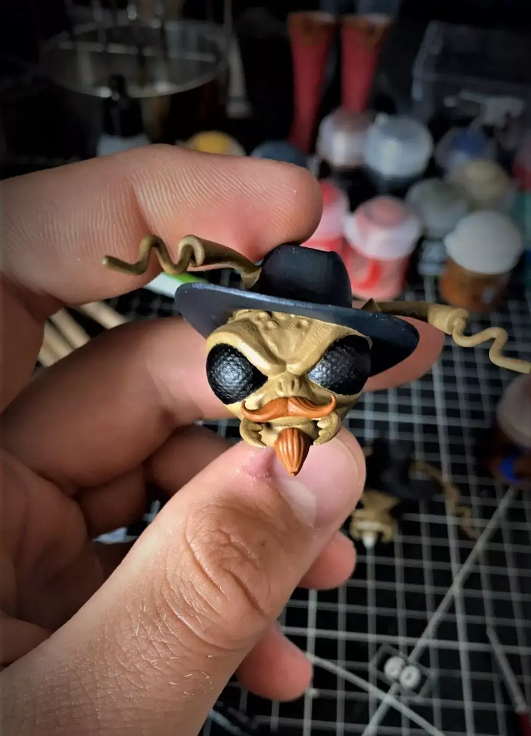 Custom Head - Doc Holiday Insect Assassin Hunter 3D print model