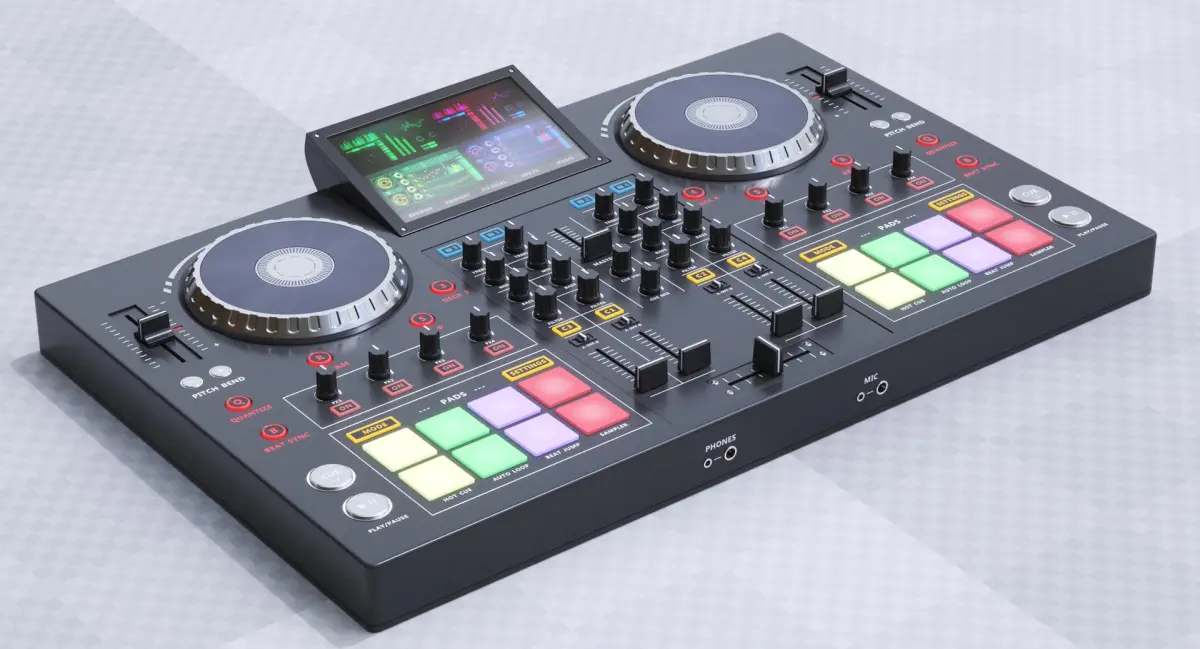 DJ Set 3D model