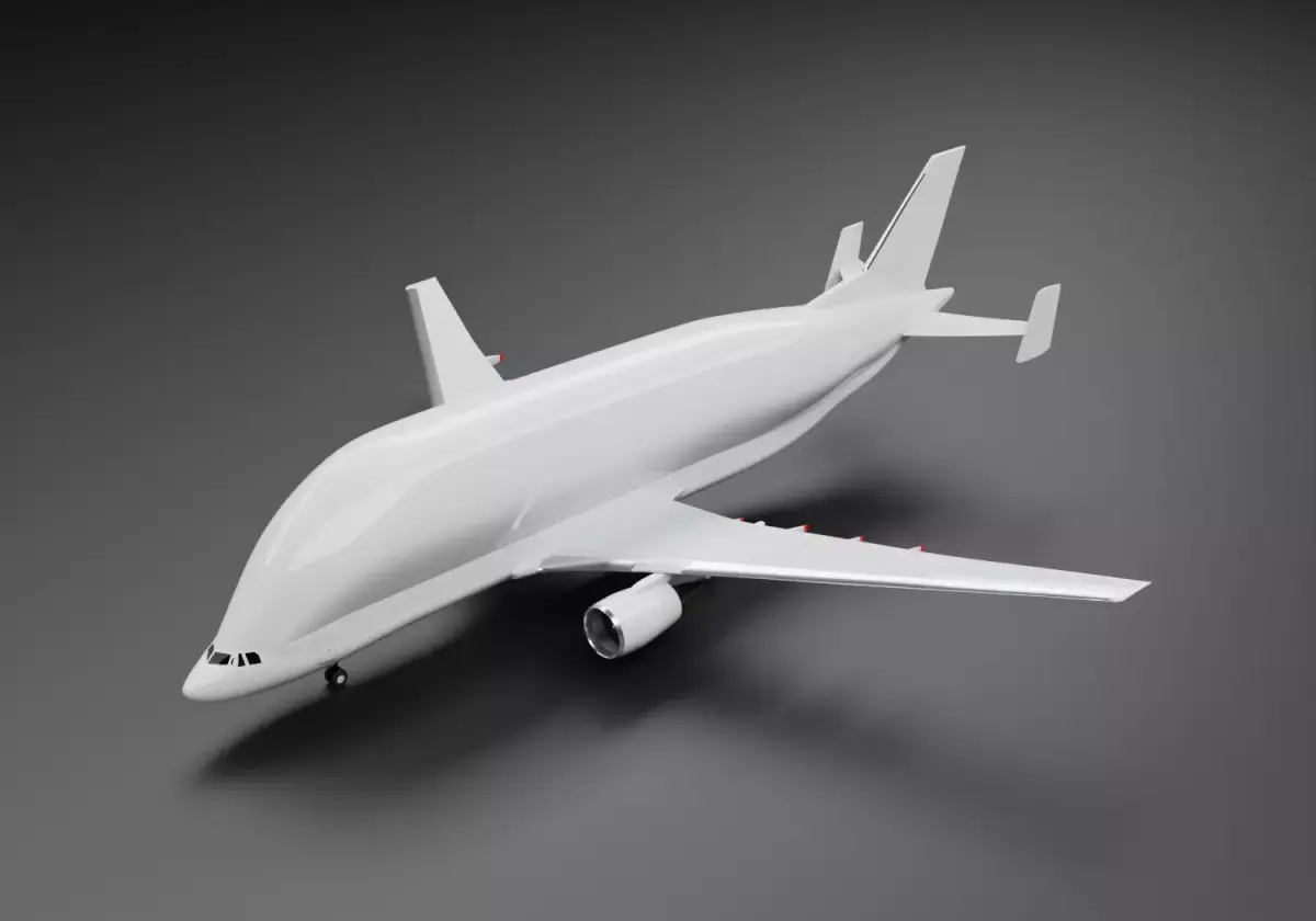 Airbus A300 Beluga 3D model buy