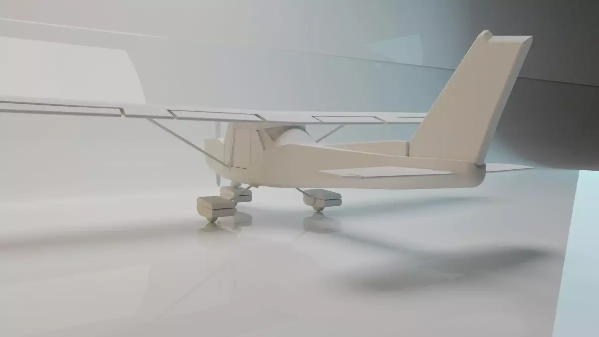 Cessna Plane Free 3D model