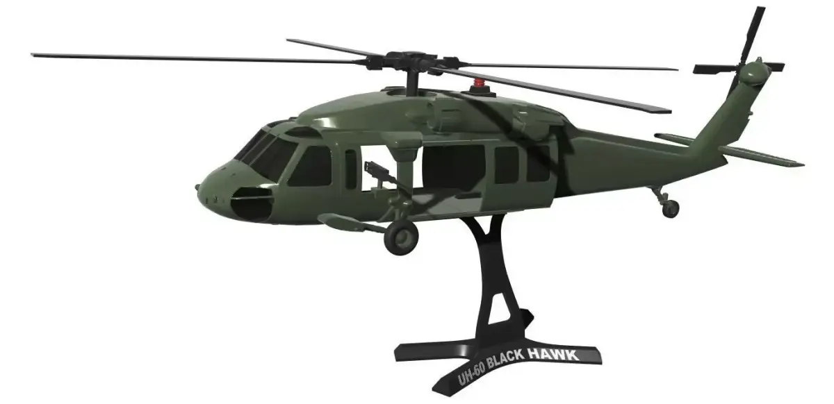 UH-60 Black Hawk 3D print model
