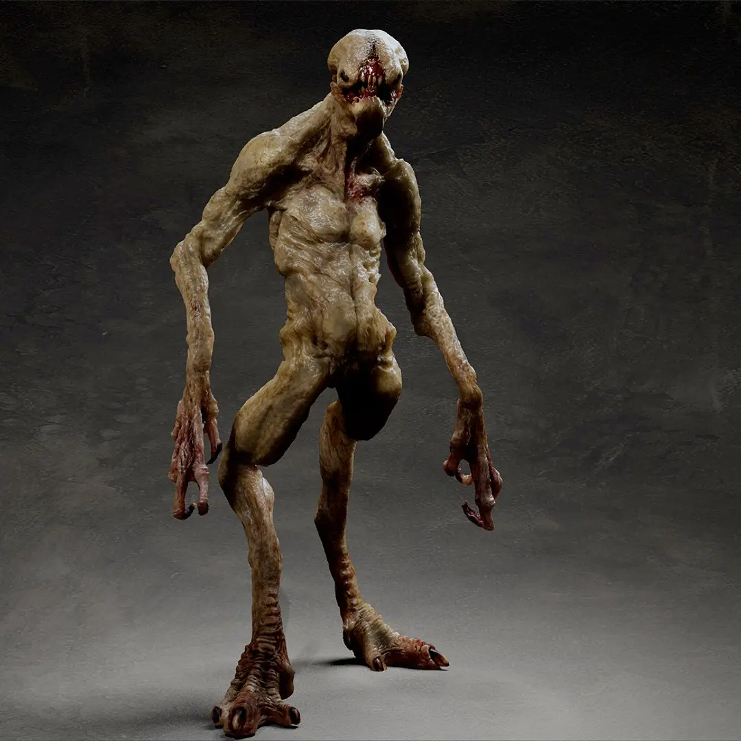 Ghoul creature 3D model
