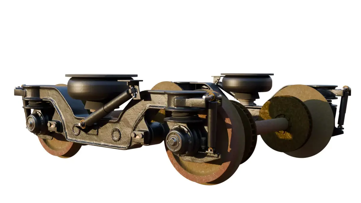 Train Bogie 3D model purchase