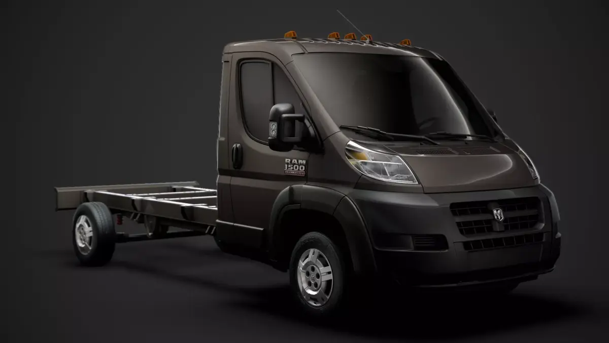 Ram Promaster Chassis Truck Single Cab 4035 WB 2019 3D model