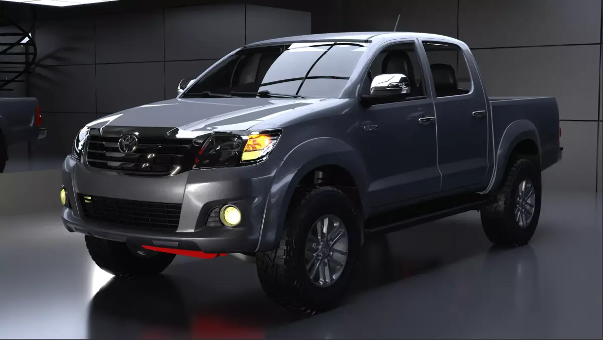 Toyota Hilux 2015 3D model