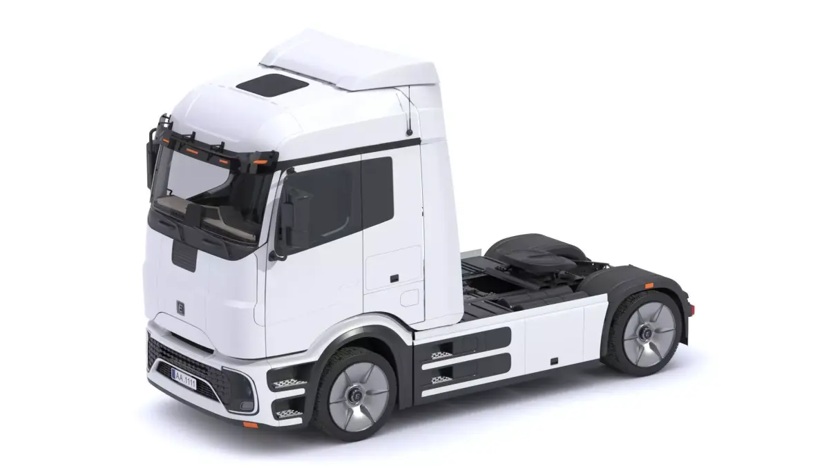 Electric Truck 3D model purchase