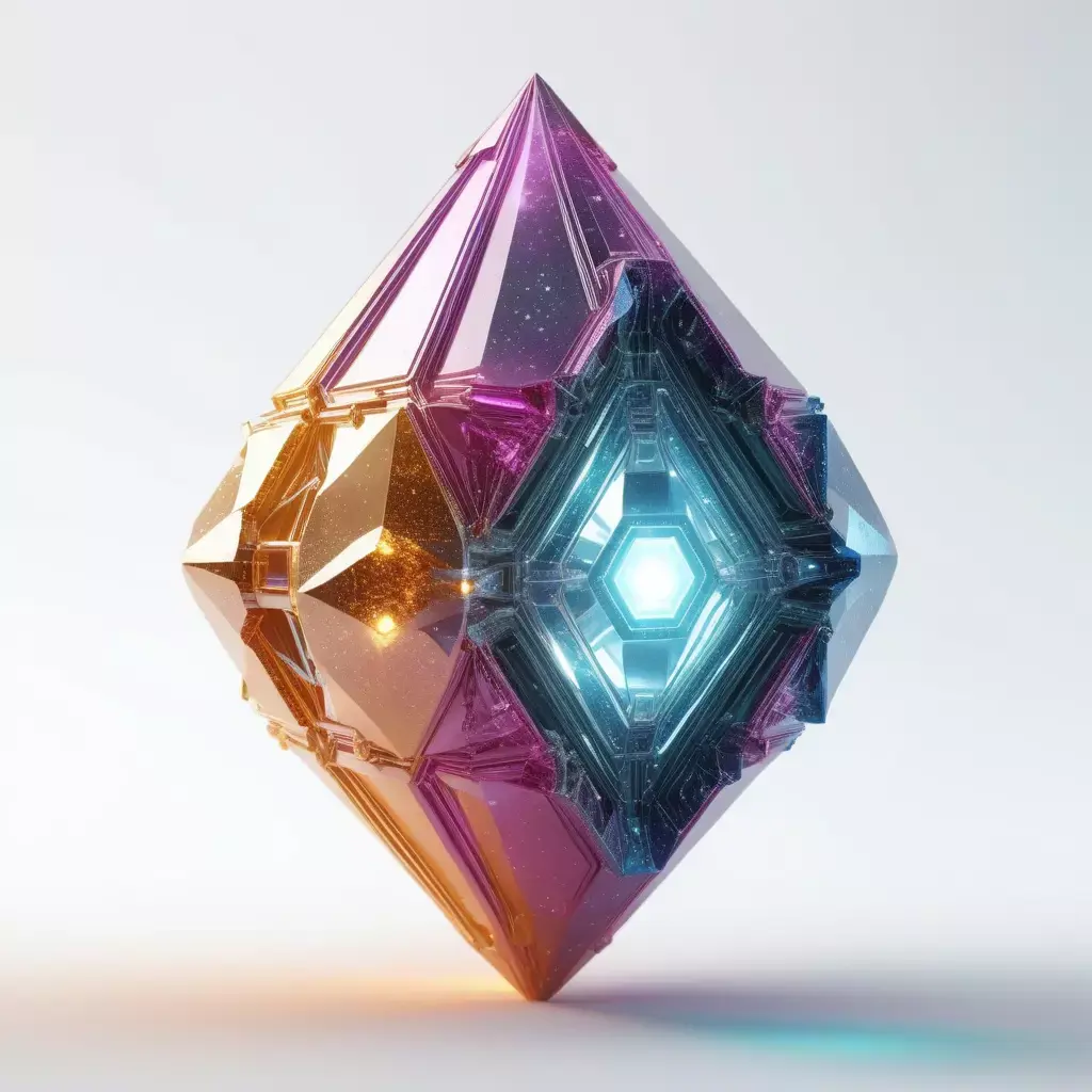 SciFi Energy Crystal Core 3D model