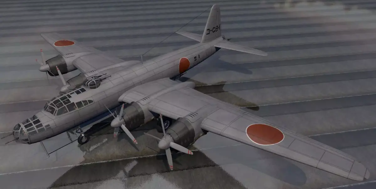 Nakajima G8N1 Renzan - aka Rita 3D model