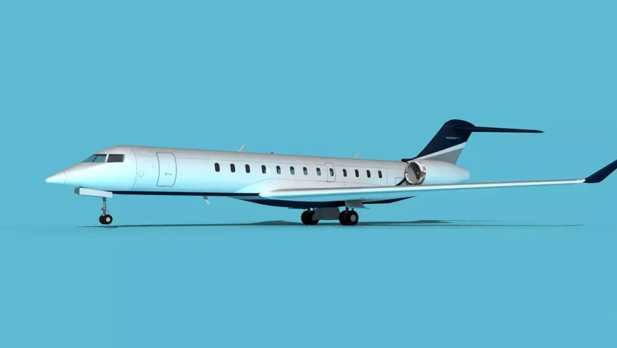 Bombardier Global 7000 V10 3D model