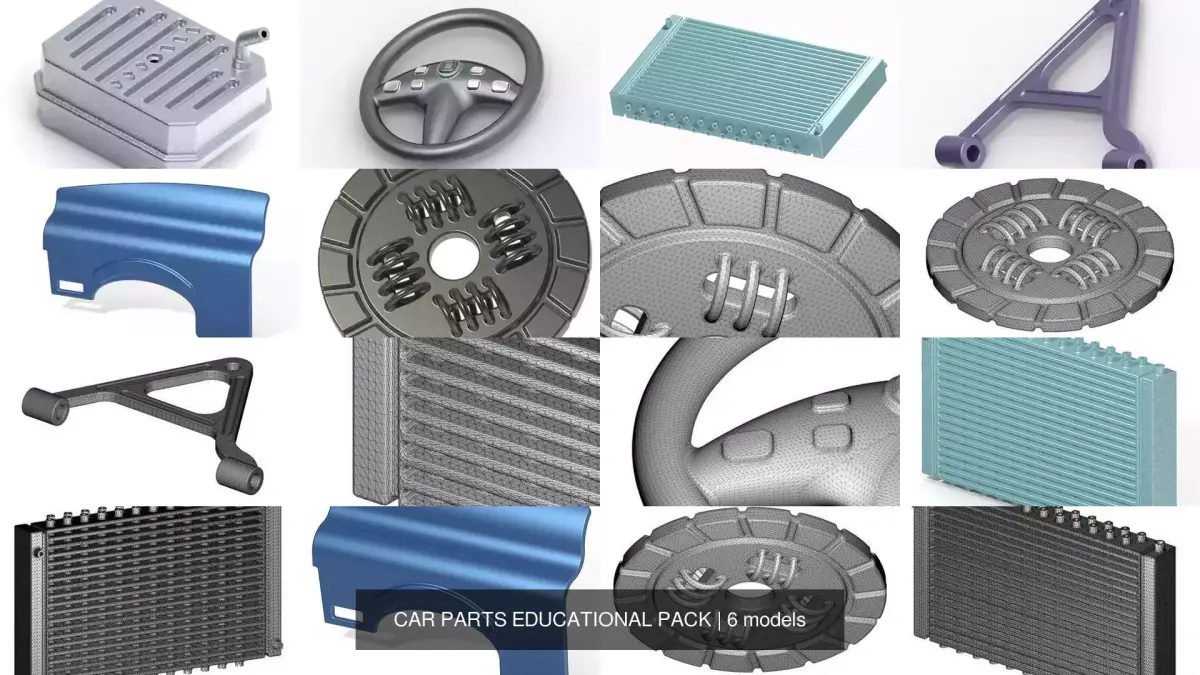 CAR PARTS EDUCATIONAL PACK