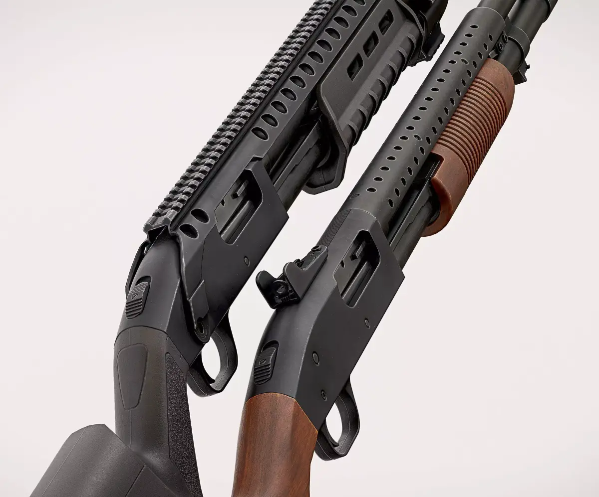 Mossberg 590 Low-poly 3D model