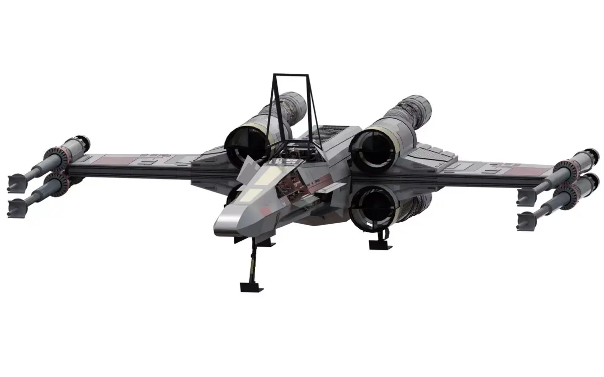 X-Wing extremely detailed model 3D model