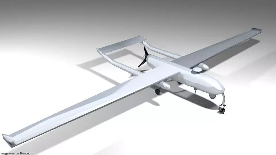Drone - UAV Shadow 3D model