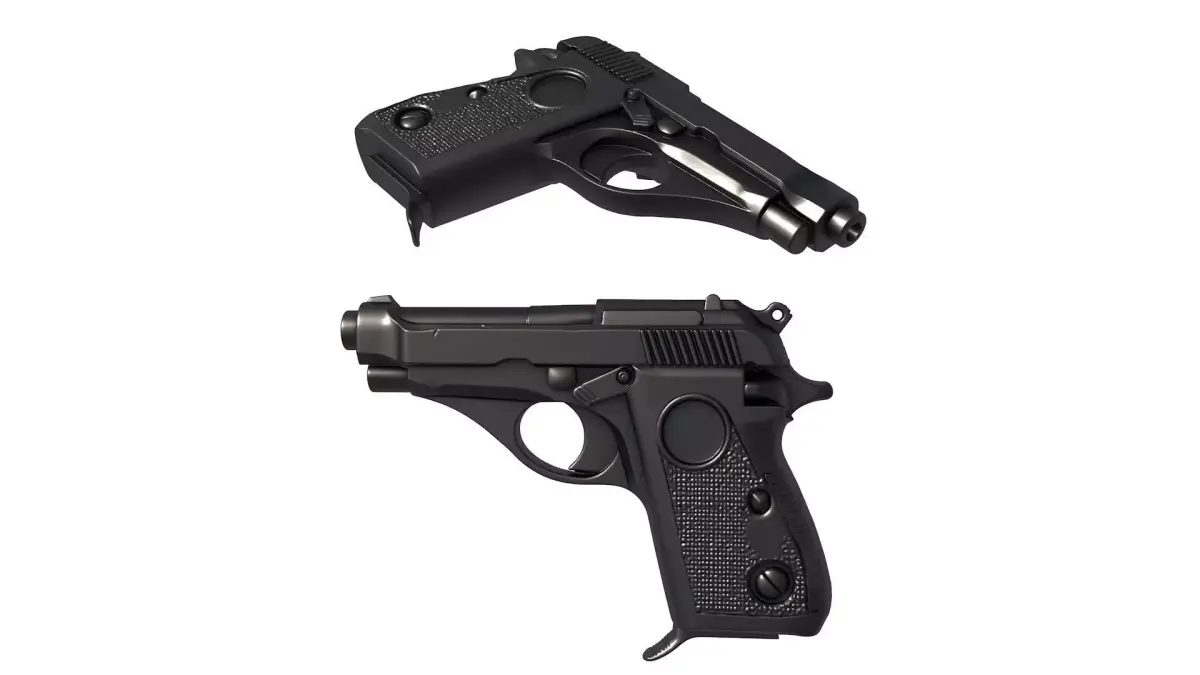 Iraqi Tariq Pistol -32 ACP 3D print model