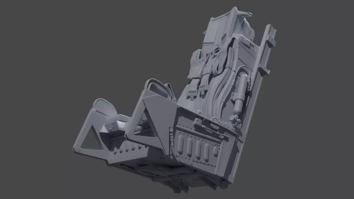 F-15 Aces-II Ejection Seat 3D print model