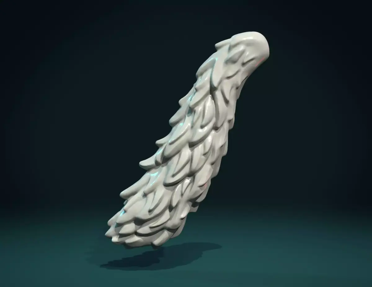 Wolf Tail II 3D print model