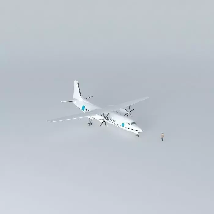 A plane airplane 3D model