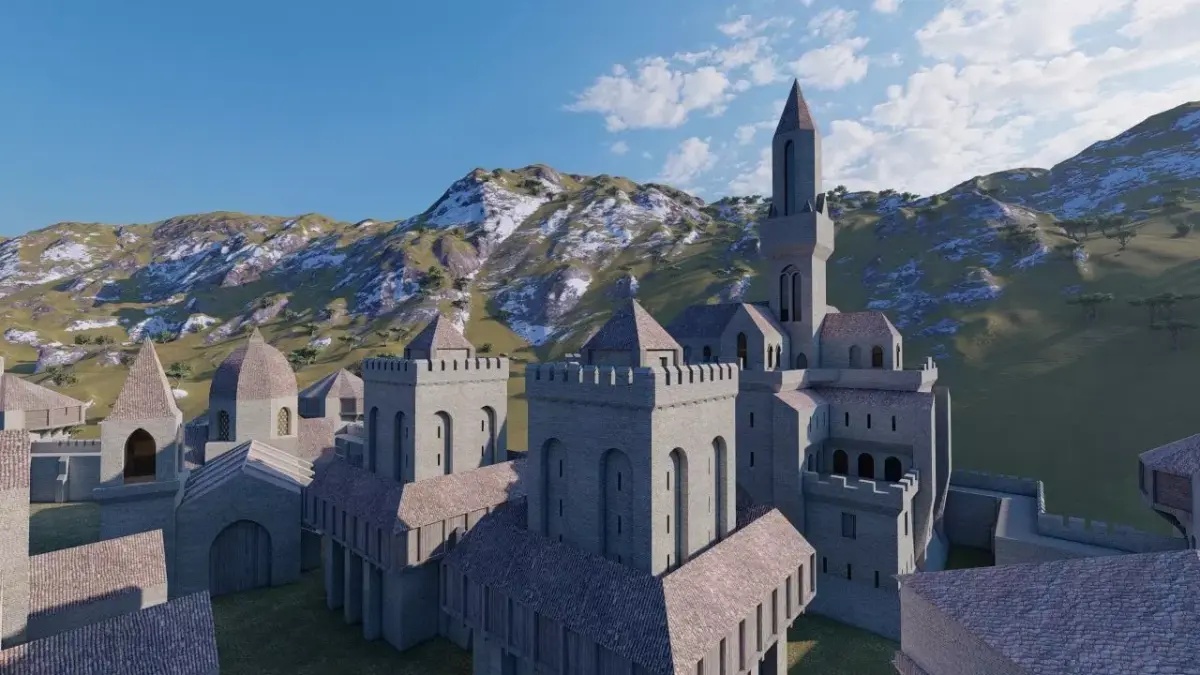 Medieval Castle 3D model