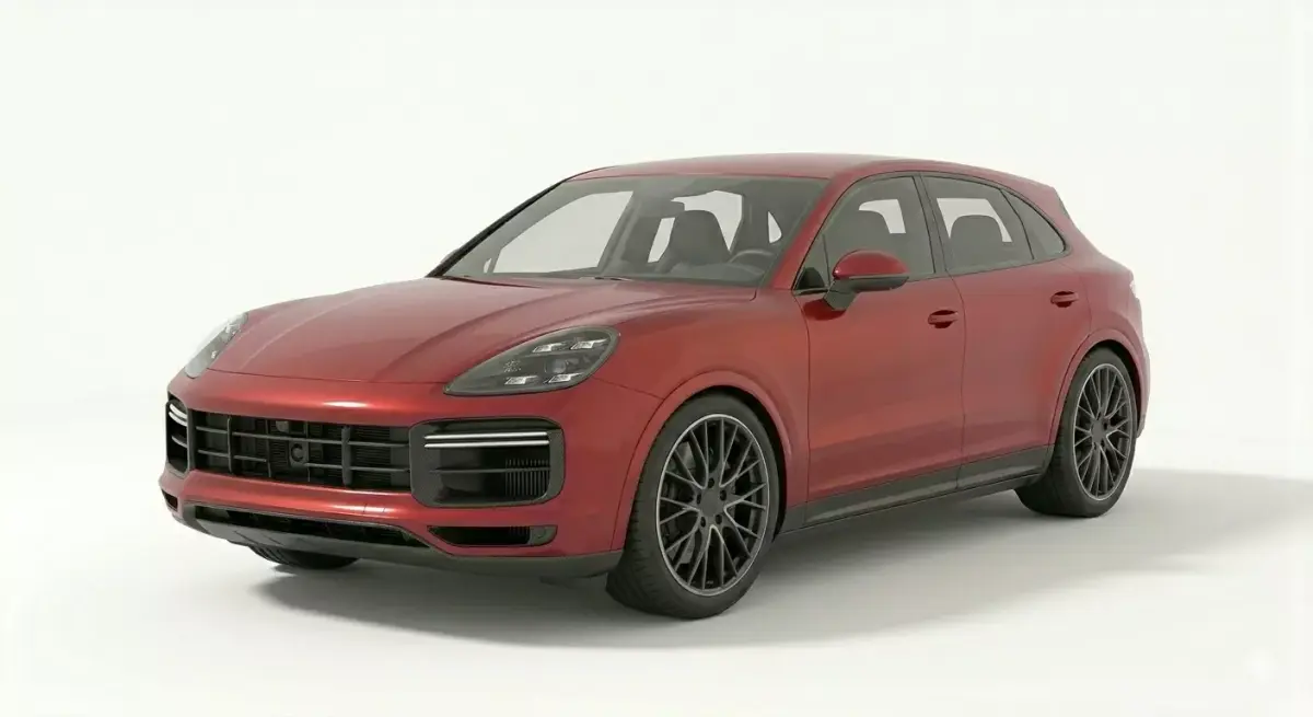 Porsche Cayenne Turbo SUV Crimson Edition 3D model