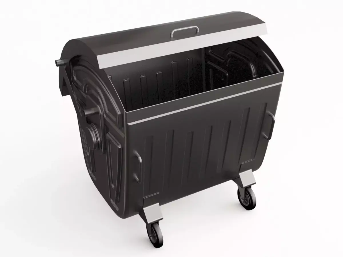 Trash can 09 3D model