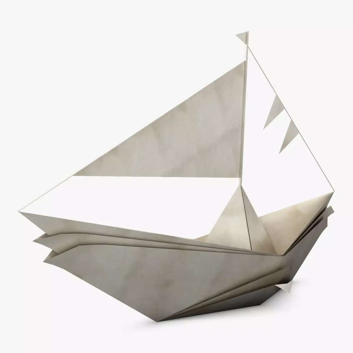 Boat Paper v 1 3D model