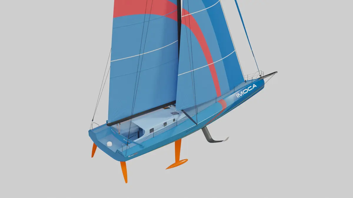 Imoca Class 3D model