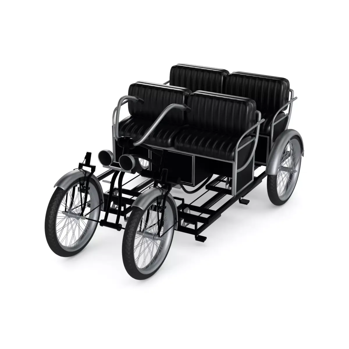 Double Bench Quadracycle 3D model order