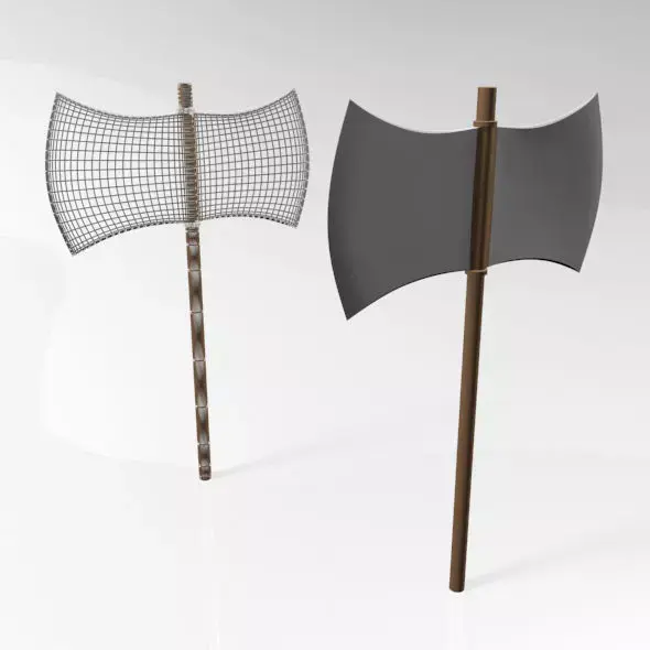 Axe 01 3D model buy