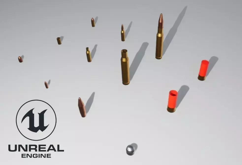 Ammo pack Free low-poly 3D model
