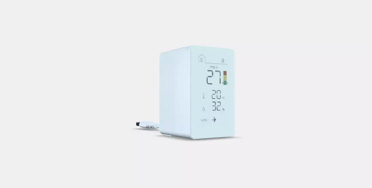 VINDSTYRKA Air quality sensor 3D model