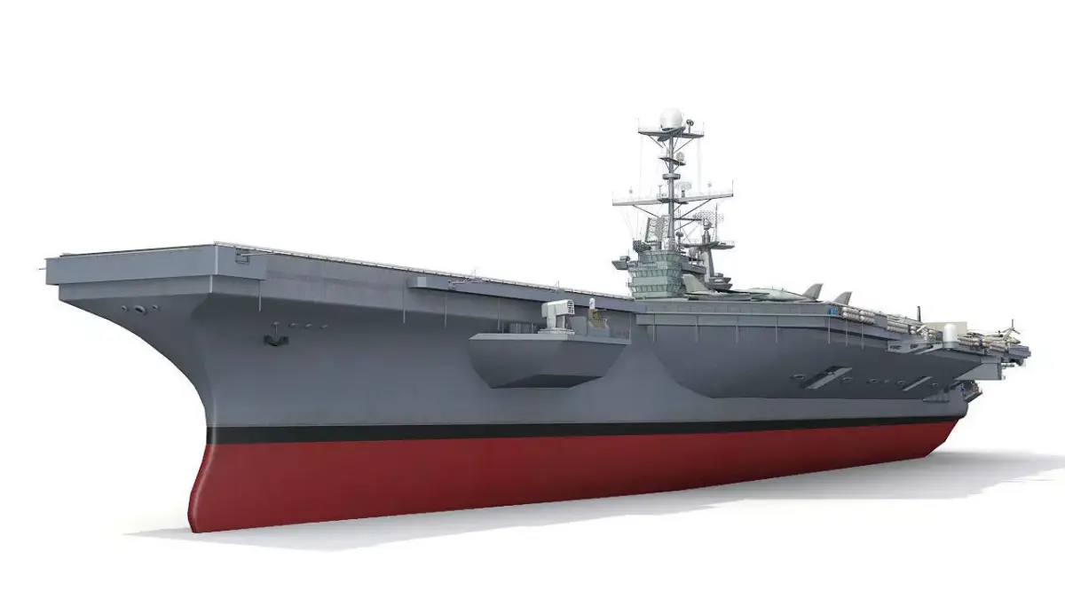 Aircraft Carrier Low-poly 3D model from CGTrader