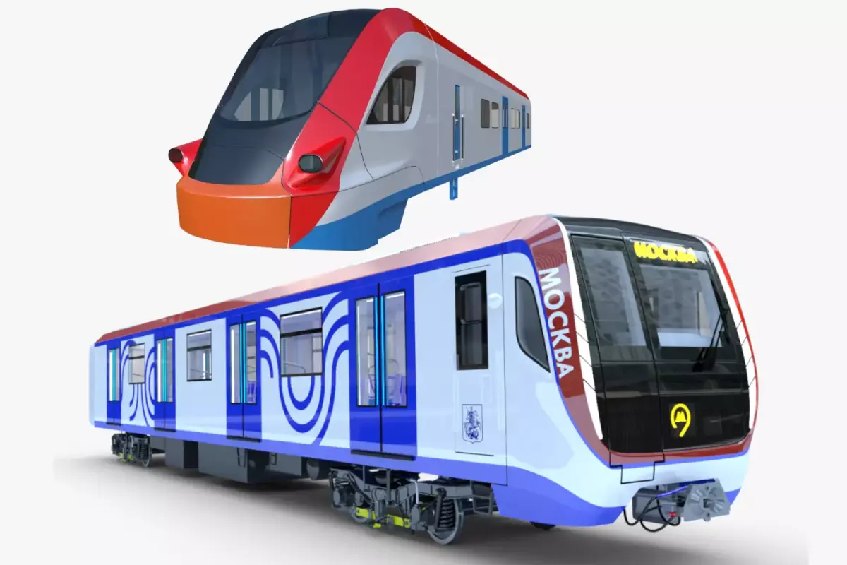 Moscow metro and Ivolga train 3D Model Pack