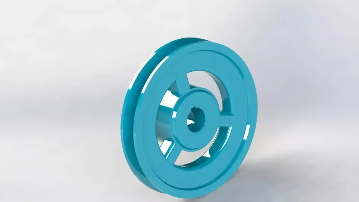 Sheave 25 OD 38 Bore Free 3D model