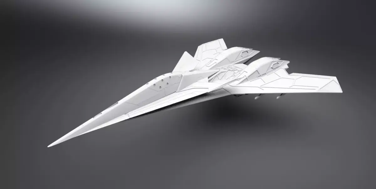 ADF Raven Scale model   3D print model