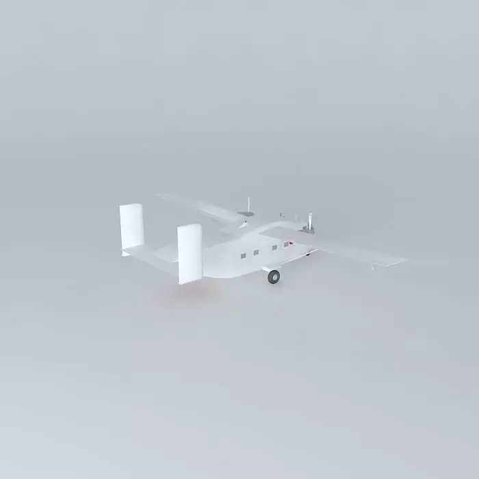 SHORT Skyvan void FULL INTERIOR 3D model