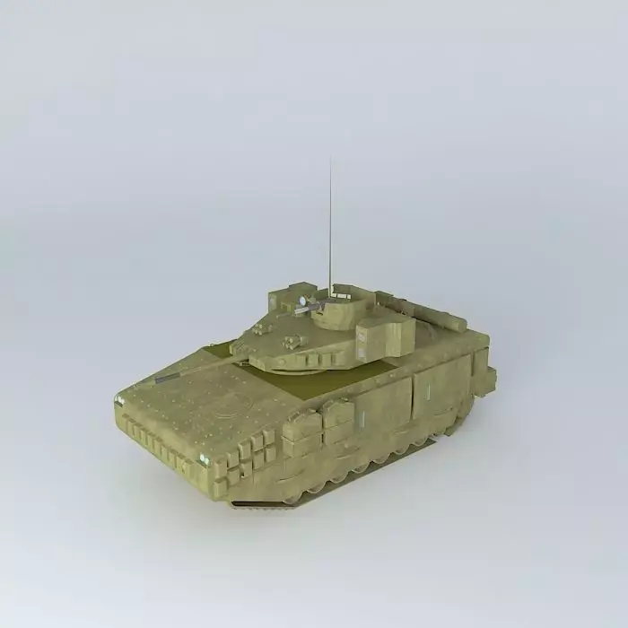 Armored EDIL FTR-23 Free 3D model