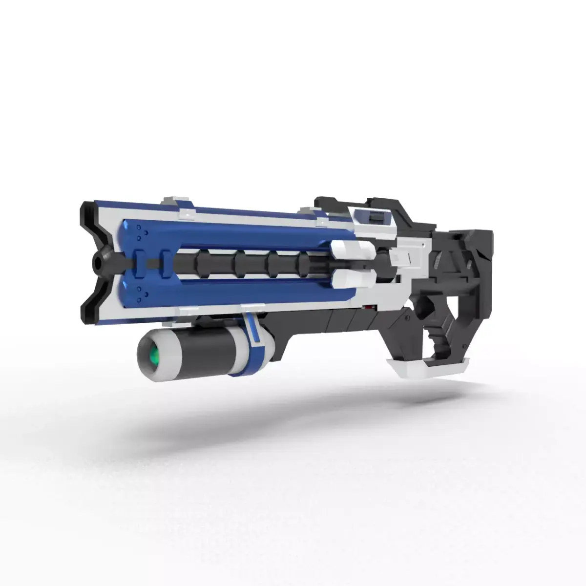 Electric Gun Low-poly 3D model purchase