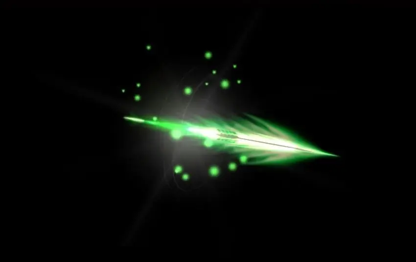 Bow Shot Spells Low-poly 3D model