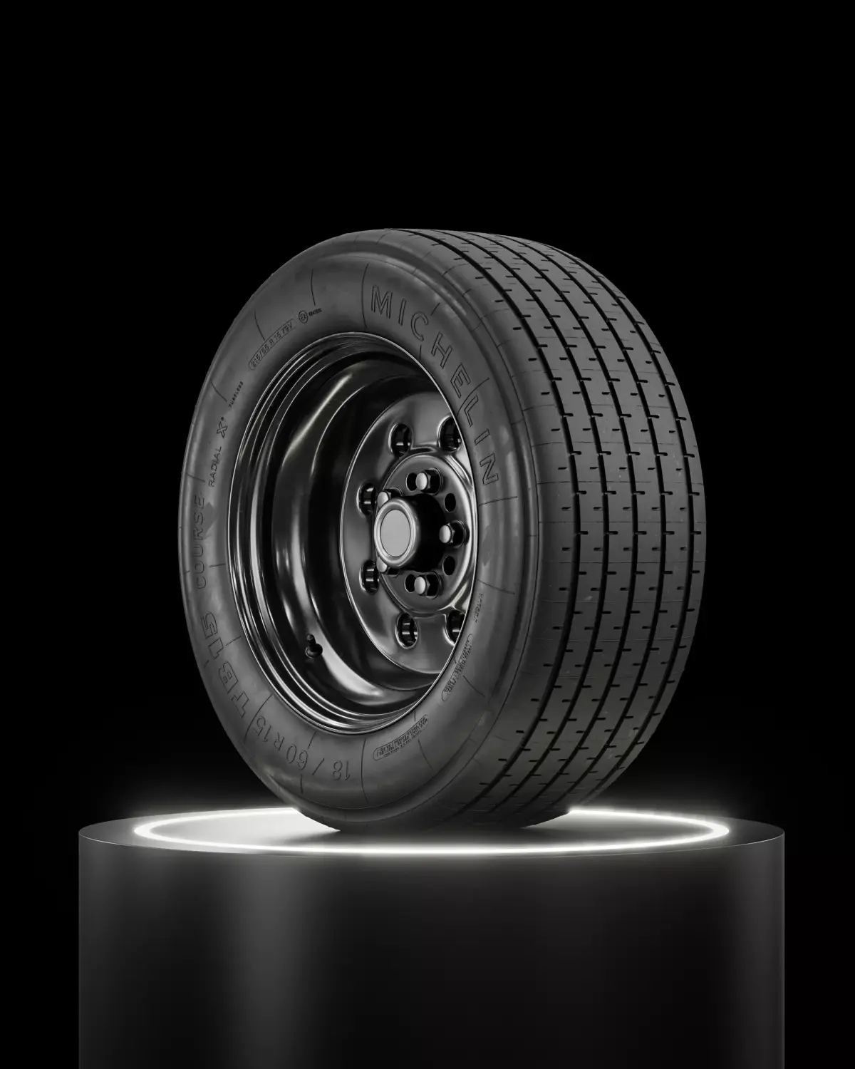 Michelin TB15 215 55 R15 79V 3D model