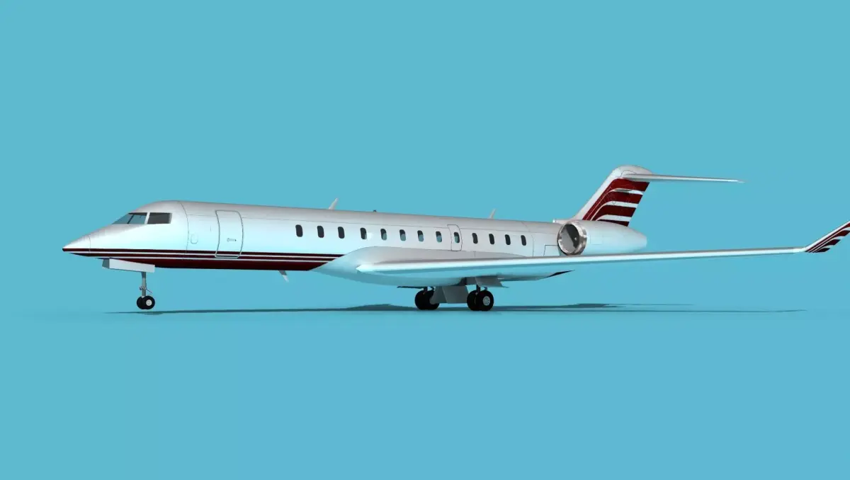 Bombardier Global 7000 V03 3D model