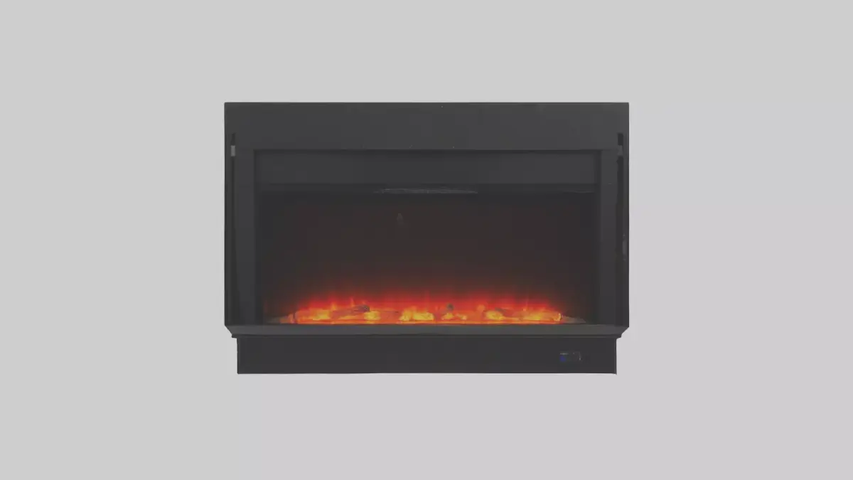Electric fireplace model 3D model