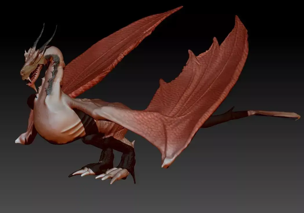 Dragon house 3D model