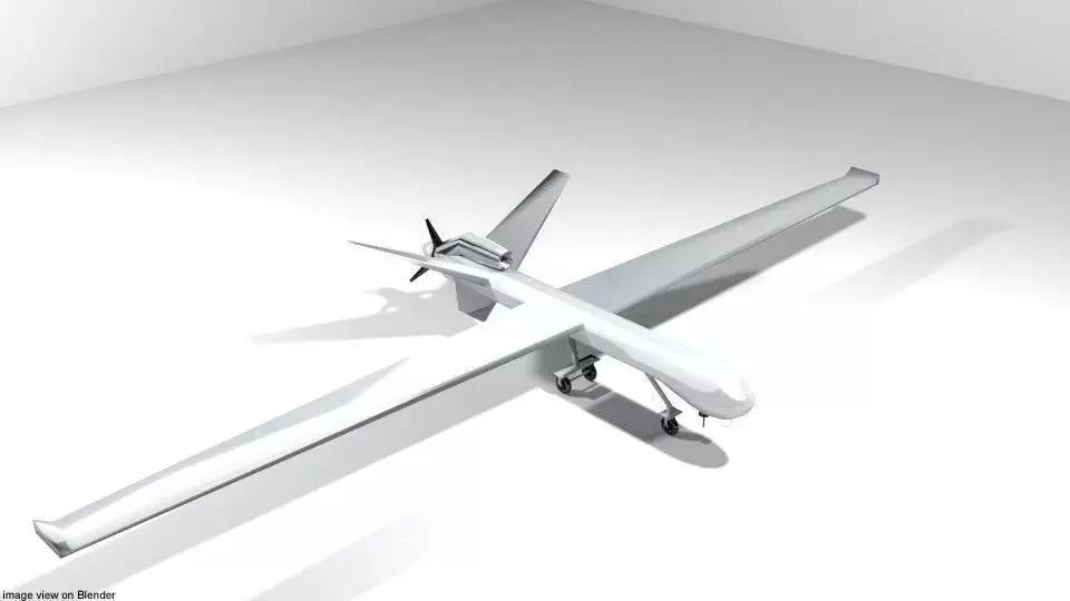 Drone - UAV Reaper 3D model