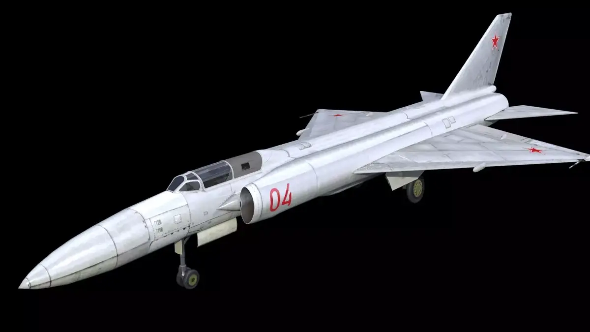 Lavochkin La-250 Anakonda Low-poly 3D model